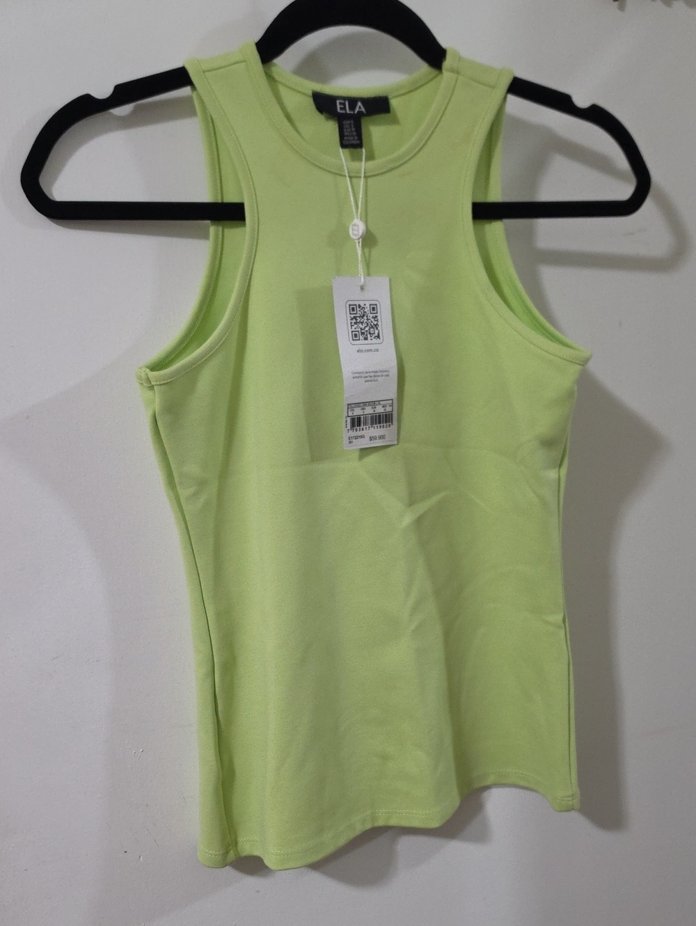 Sleeveless Lime Tank Top - Women's